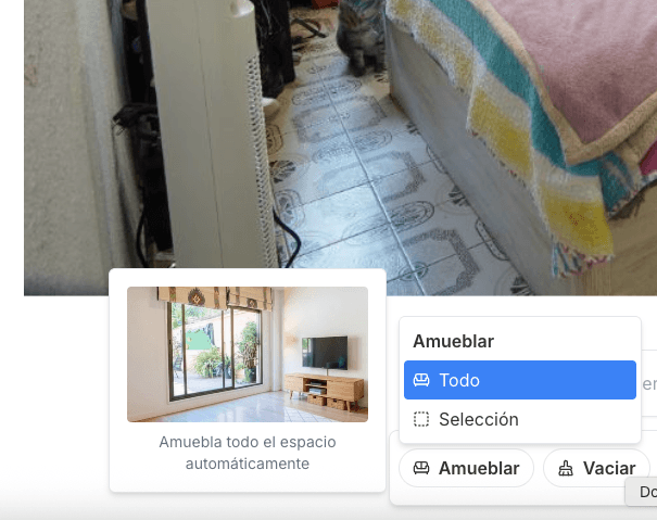 Example of AI-generated render